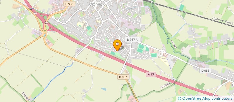 localisation de l'entreprise 889 534 020   ORCHIES