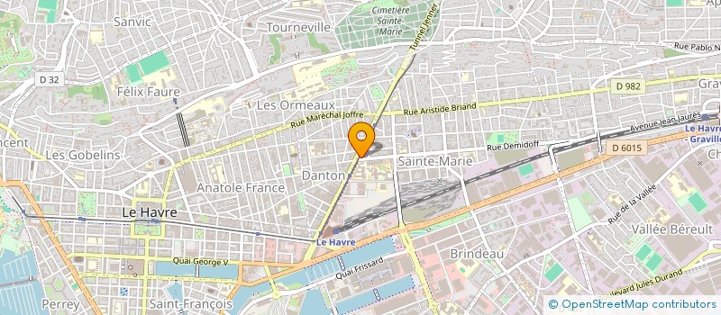 localisation de l'entreprise 889 536 520   LE HAVRE