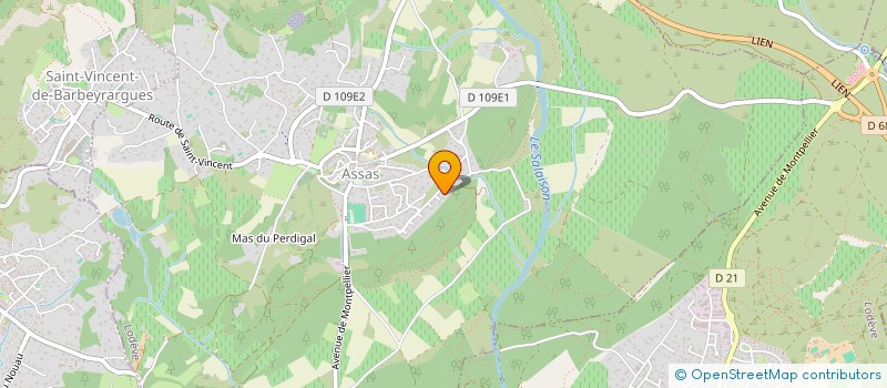 localisation de l'entreprise 889 539 789  à VENDARGUES