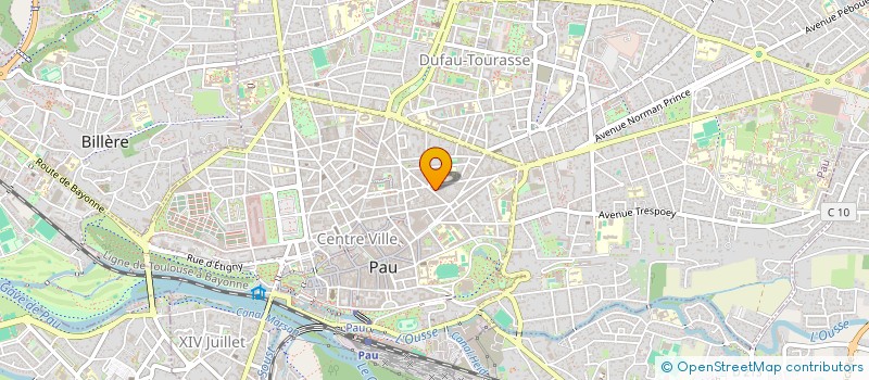 localisation de l'entreprise 889 539 854  à PAU