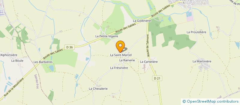localisation de l'entreprise 889 540 290 à LES SABLES-D'OLONNE