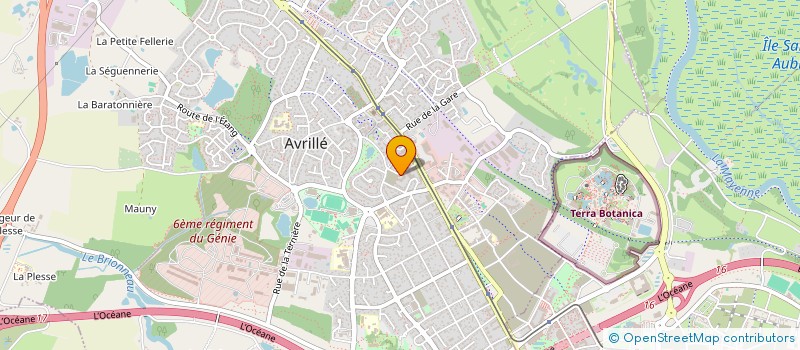 localisation de l'entreprise 889 540 613  à AVRILLE