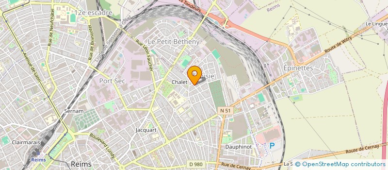 localisation de l'entreprise 889 541 694   REIMS