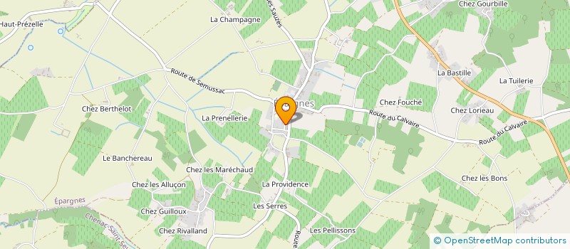 localisation de l'entreprise 889 543 559 à EPARGNES