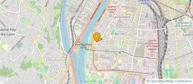 localisation de l'entreprise 889 546 305   LYON