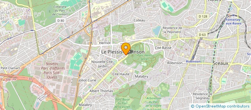 localisation de l'entreprise 889 547 915   LE PLESSIS-ROBINSON