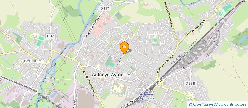 localisation de l'entreprise 889 549 879   BERLAIMONT