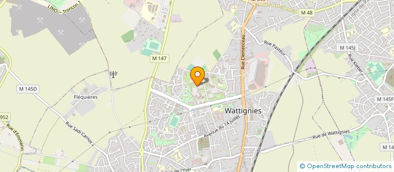 localisation de l'entreprise 889 559 720   WATTIGNIES