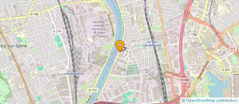localisation de l'entreprise 889 559 738  à ALFORTVILLE