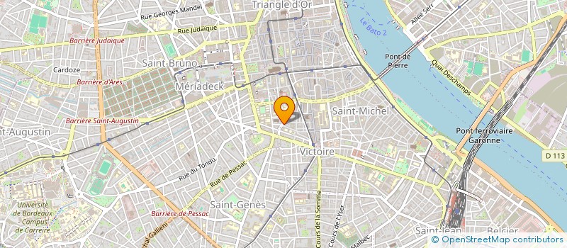 localisation de l'entreprise 889 565 909   MERIGNAC