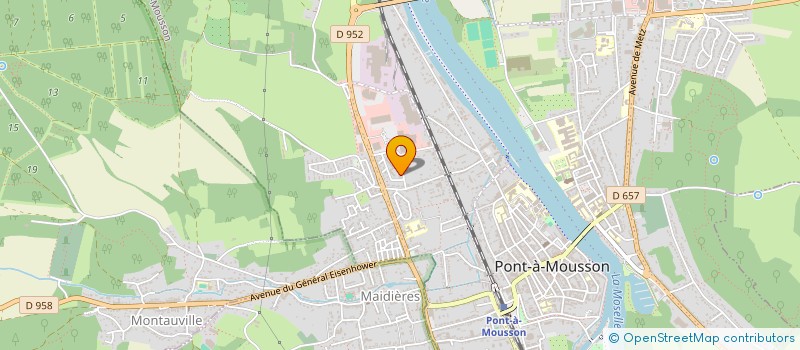 localisation de l'entreprise 889 585 709   PONT-A-MOUSSON