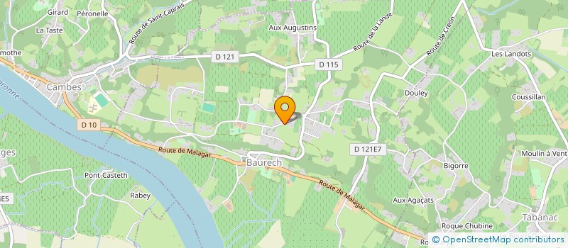 localisation de l'entreprise 889 588 059   BAURECH