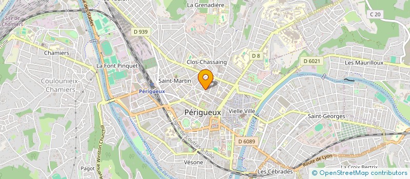 localisation de l'entreprise 889 589 438   BOULAZAC ISLE MANOIRE