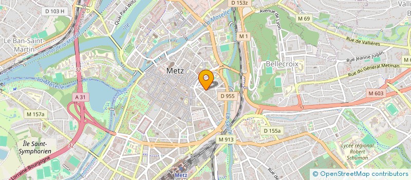 localisation de l'entreprise 889 606 513   METZ