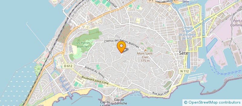 localisation de l'entreprise 889 611 752  à SETE