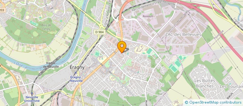 localisation de l'entreprise 889 618 948   PONTOISE