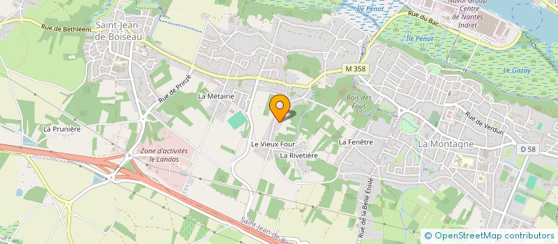 localisation de l'entreprise 889 639 720   SAINT-JEAN-DE-BOISEAU