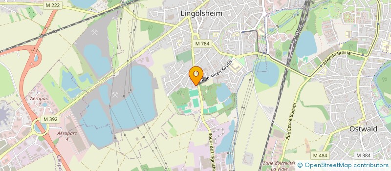localisation de l'entreprise 889 647 897 à LINGOLSHEIM