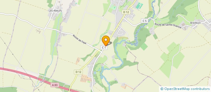 localisation de l'entreprise 889 650 552   FAYE-SUR-ARDIN