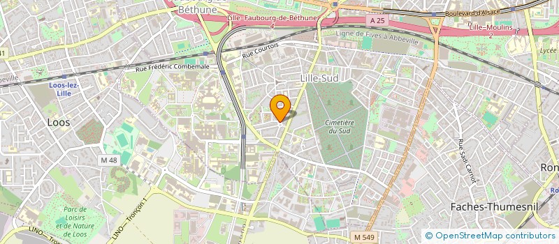 localisation de l'entreprise 889 653 192   LILLE