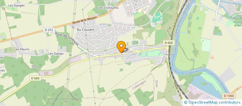 localisation de l'entreprise 889 656 005   PARON