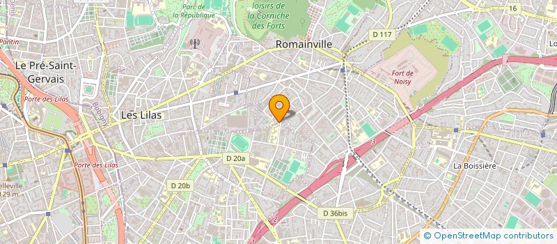localisation de l'entreprise 889 658 175 à ROMAINVILLE
