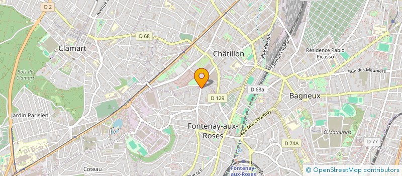 localisation de l'entreprise 889 659 934 à FONTENAY-AUX-ROSES