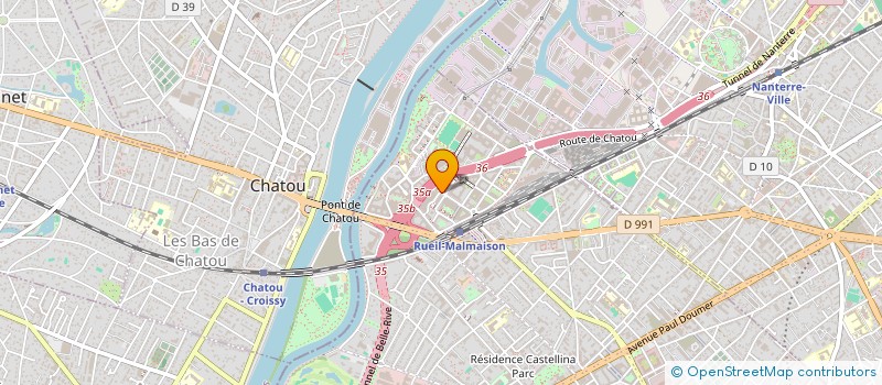 localisation de l'entreprise 889 663 399  à RUEIL-MALMAISON