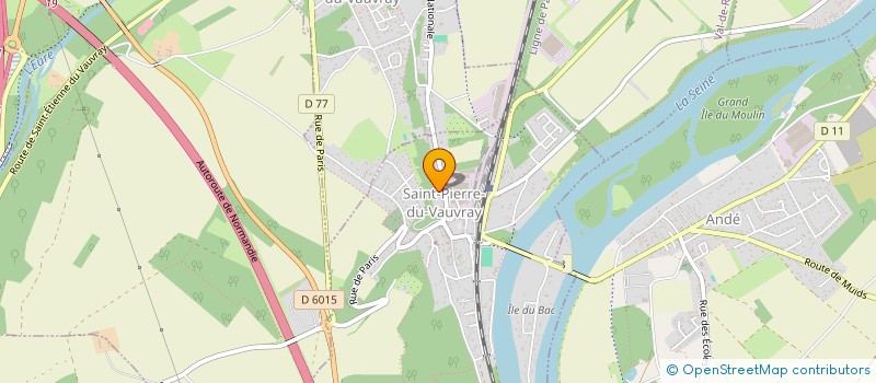 localisation de l'entreprise 889 664 769   ST-ETIENNE DU VAUVRAY