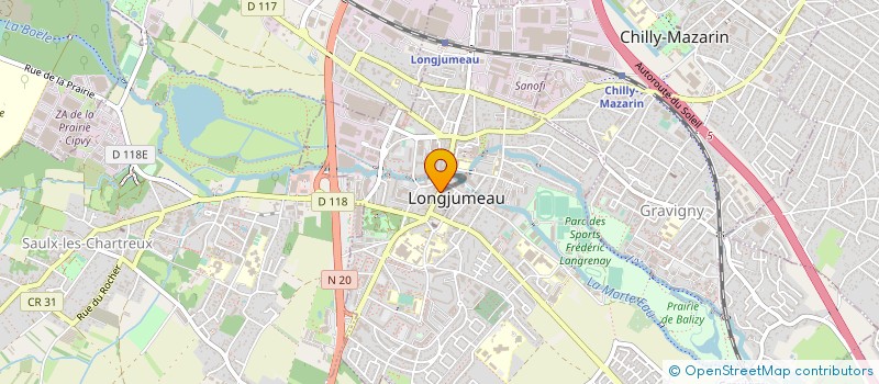 localisation de l'entreprise 889 666 814  à LONGJUMEAU