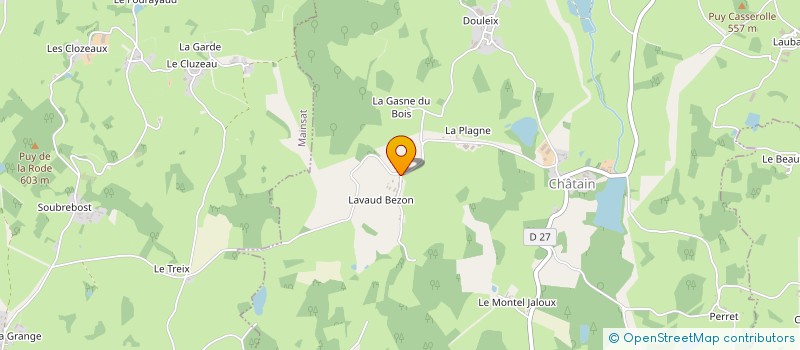localisation de l'entreprise 889 682 027   ARFEUILLE-CHATAIN
