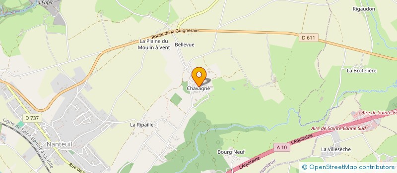 localisation de l'entreprise 889 685 111   NANTEUIL