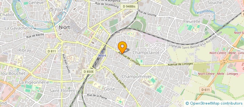 localisation de l'entreprise 889 687 406   LES FOSSES