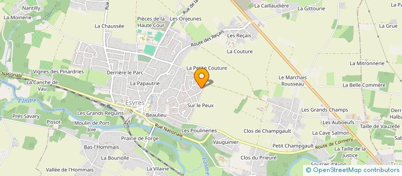 localisation de l'entreprise 889 704 136   JOUE-LES-TOURS