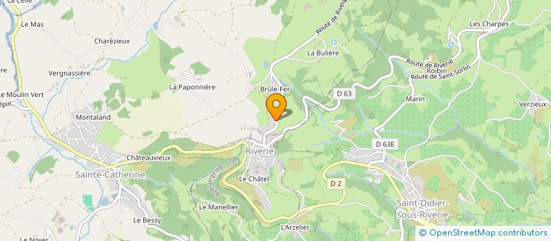 localisation de l'entreprise 889 712 568   SAINT-LEGER-SOUS-LA-BUSSIERE