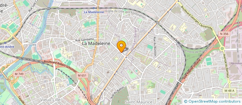 localisation de l'entreprise 889 724 498 à MARCQ-EN-BARŒUL