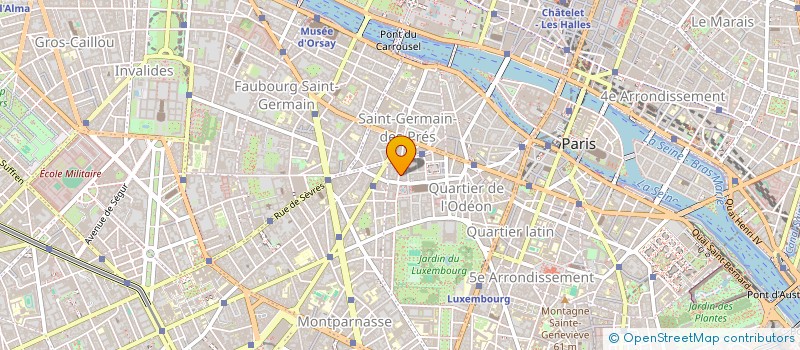 localisation de l'entreprise 889 728 606   PARIS 6