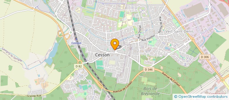 localisation de l'entreprise 889 732 608   LE MEE-SUR-SEINE