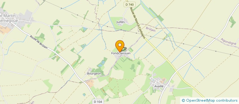 localisation de l'entreprise 889 738 712   SAINT-MARTIN-DE-BERNEGOUE