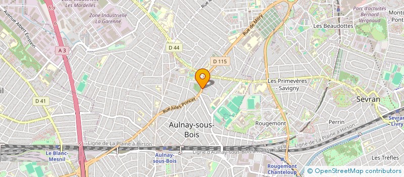 localisation de l'entreprise 889 750 428   TREMBLAY-EN-FRANCE