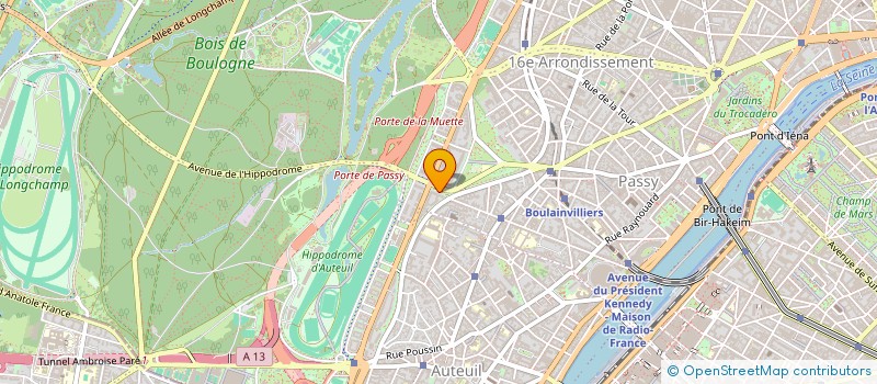 localisation de l'entreprise 889 752 549   NANTERRE