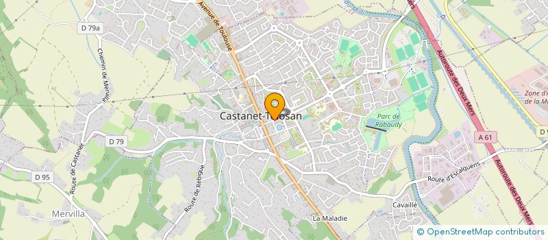 localisation de l'entreprise 889 772 190  à CASTANET-TOLOSAN