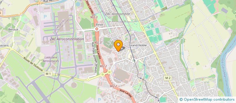 localisation de l'entreprise 889 777 132   BLAGNAC