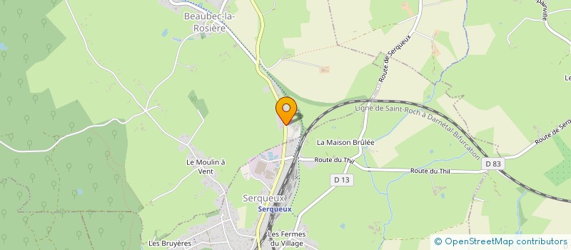 localisation de l'entreprise 889 803 672   FERRIERES-EN-BRAY