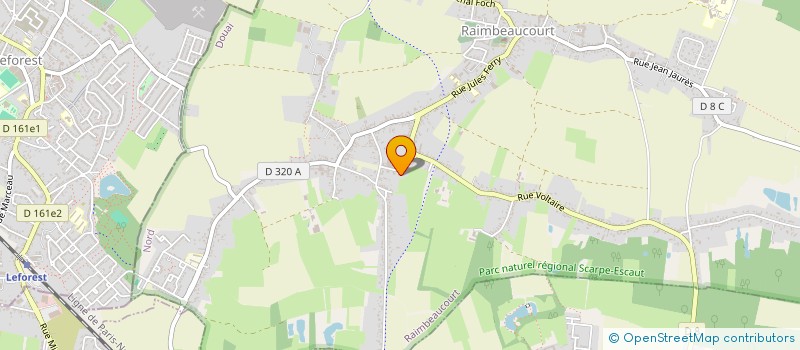 localisation de l'entreprise 889 827 218   RAIMBEAUCOURT