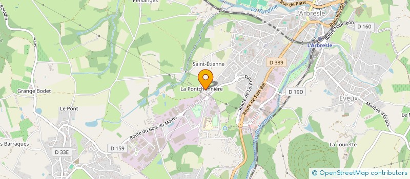 localisation de l'entreprise 889 854 170   SAIN-BEL