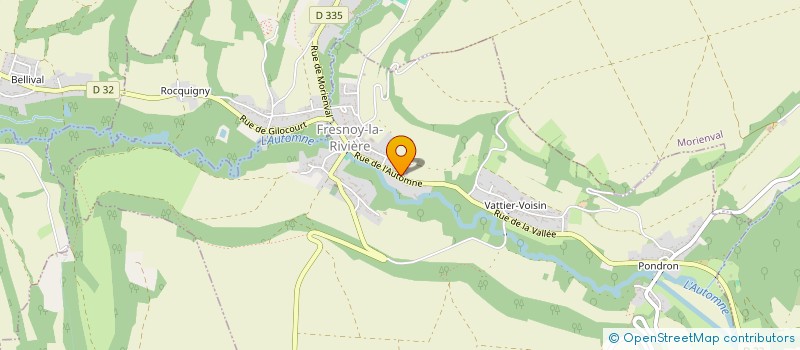 localisation de l'entreprise 889 857 231   FRESNOY-LA-RIVIERE