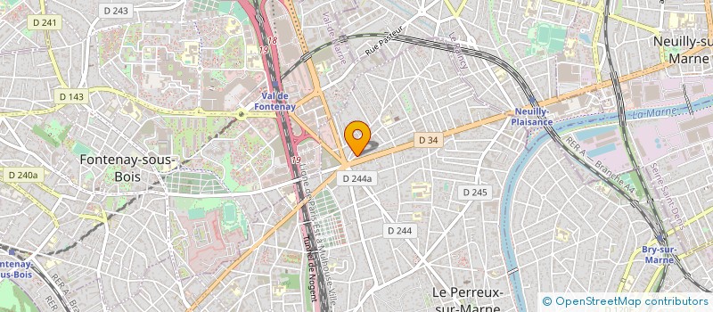 localisation de l'entreprise 889 860 599   LE PERREUX-SUR-MARNE