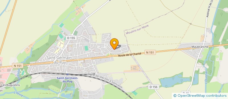 localisation de l'entreprise 889 865 192   SAINT-GERMAIN-DU-PUY