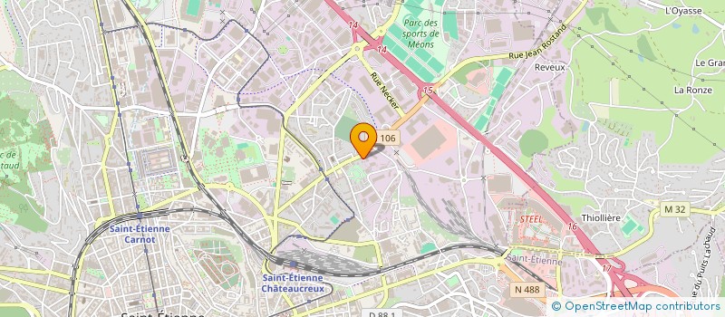 localisation de l'entreprise 889 879 797   SAINT-ETIENNE